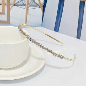 Gold with Diamond Headband